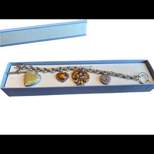 Heart Charm Bracelet Liz